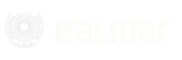 Balmar logo - white alternate